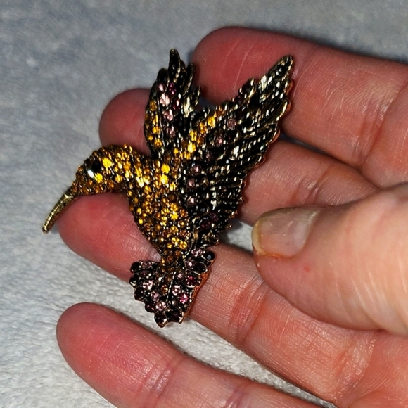 Colorful Bird Brooch Set - Picture 5 of 10